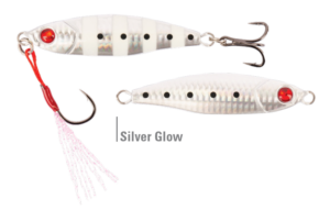 MMCJ-10-002 MUSTAD JiG Micro Casting Jig 70mm 10g 002Silver Glow