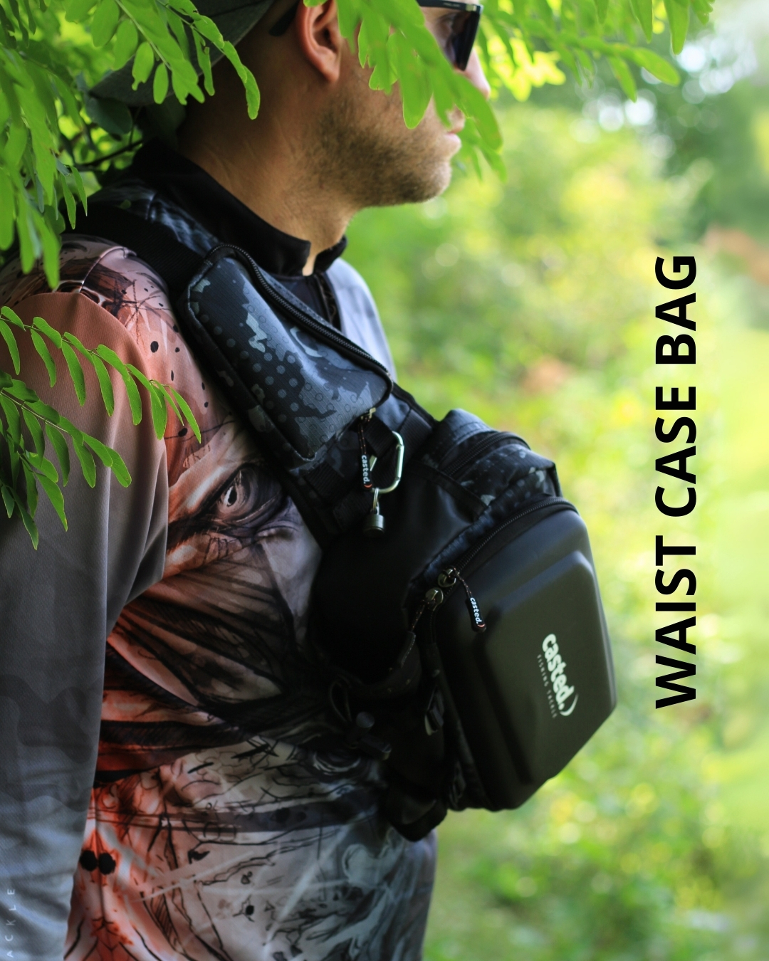 CAS 10000 CASTED TORBA Waist Case Bag + lure box