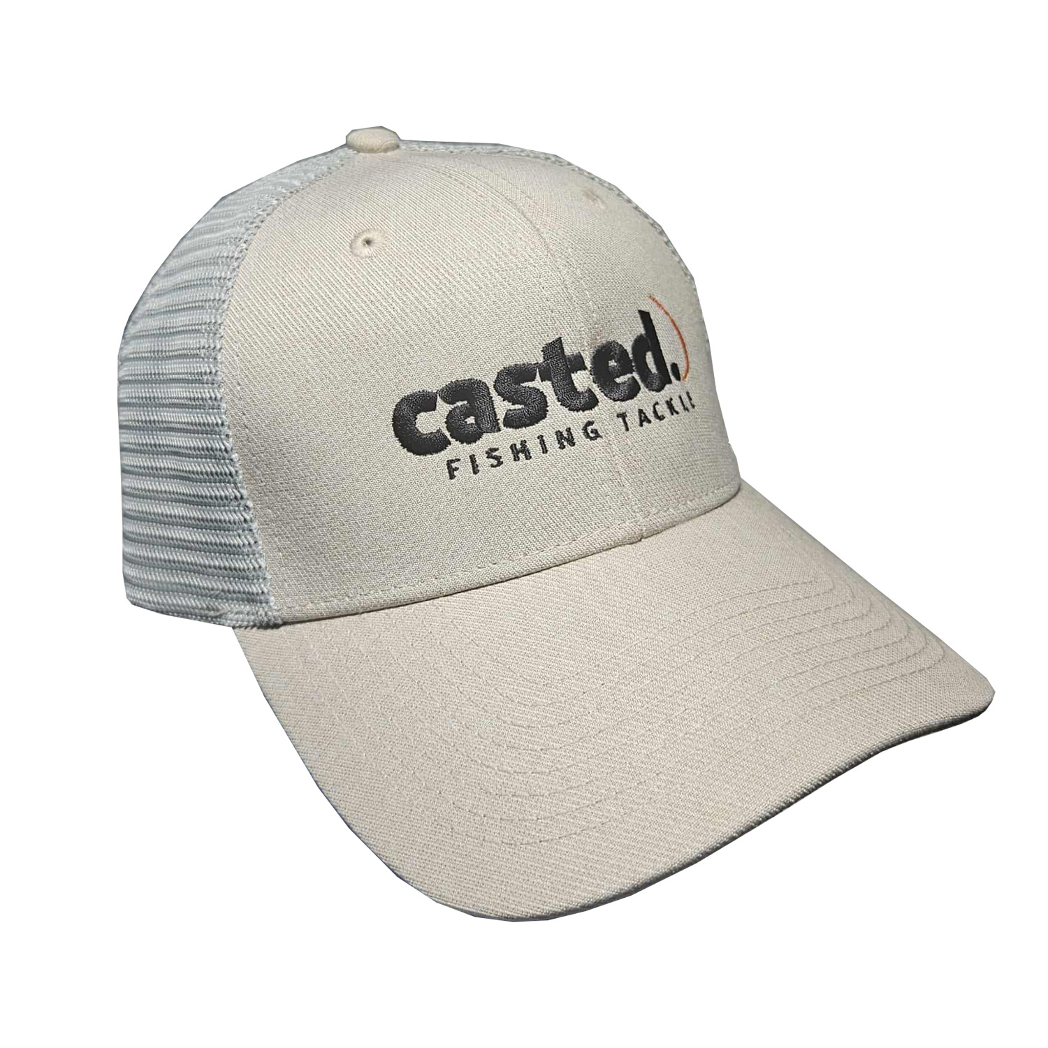 CAS-P KP143 Casted kapa šilt PREMIUM Heather/Light Gray mesh