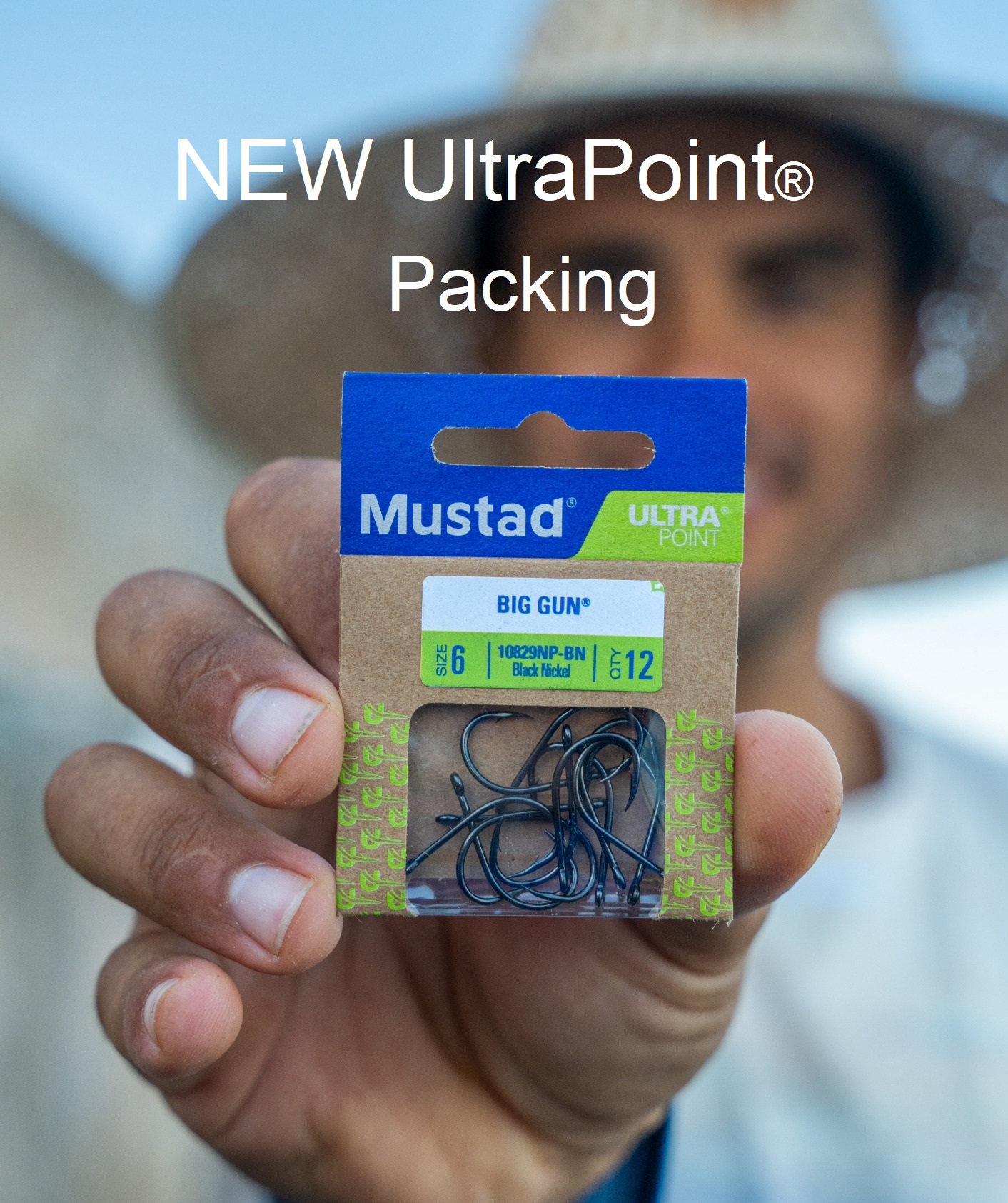 Mustad Udica 10019NP-BN Chinu Eyed Ultrapoint