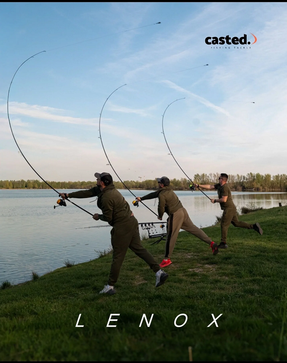 CAS 1181 Casted štap LENOX Carp 12’0'' 3.5lb 2sec 40T Toray