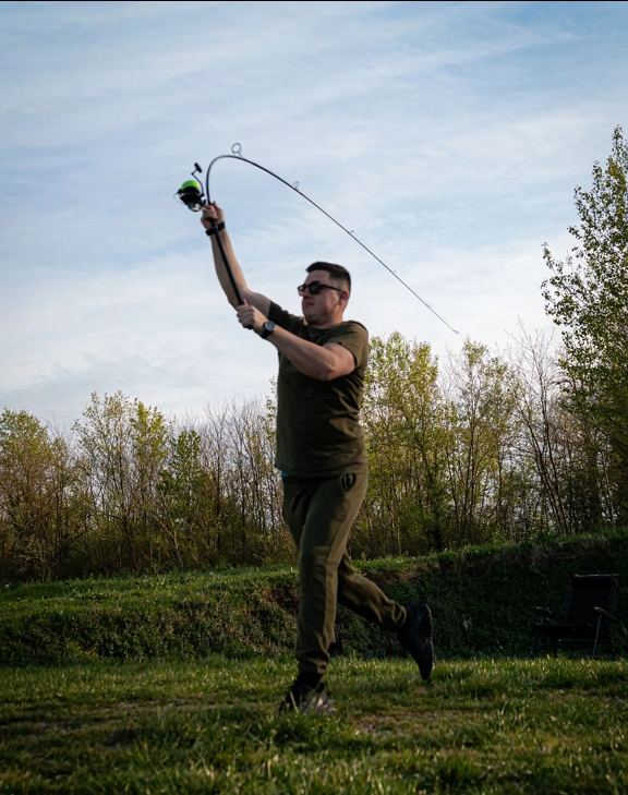 CAS 1181 Casted štap LENOX Carp 12’0'' 3.5lb 2sec 40T Toray