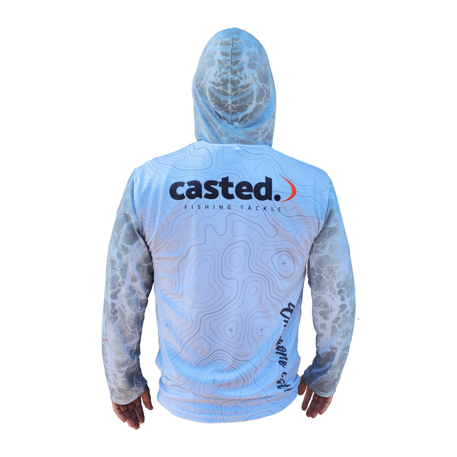 CAS-P 012L CASTED Majica UV WHITE tournament dugi rukav L